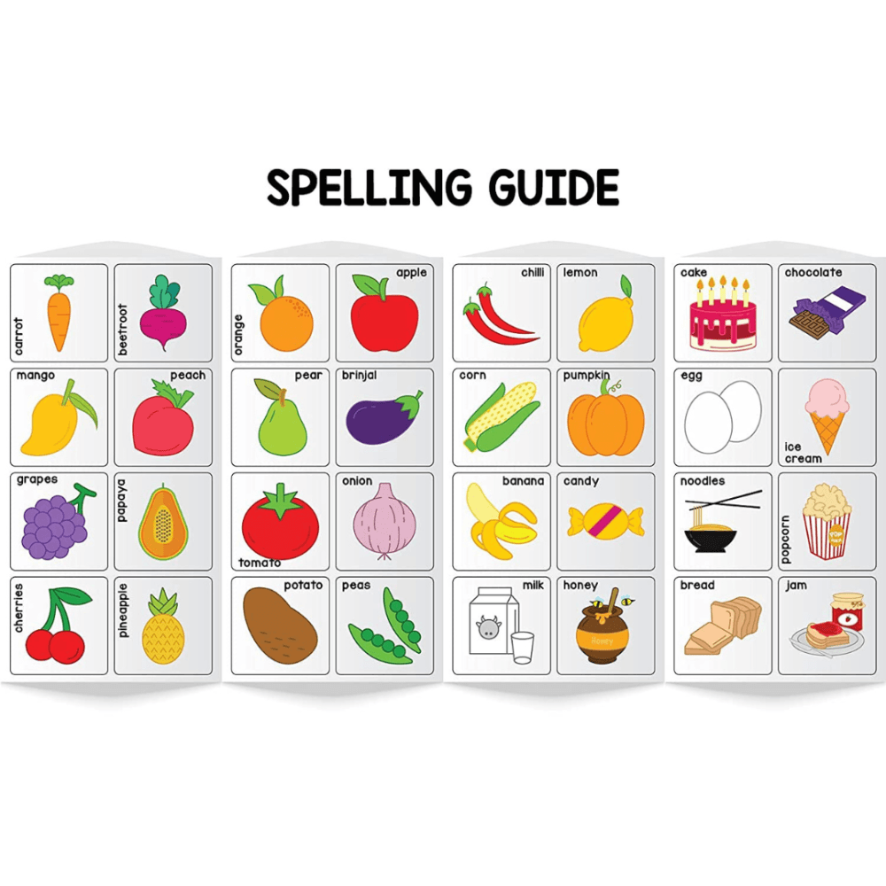 Educational Toy Magnetic Learn to Spell : Food - Image 4