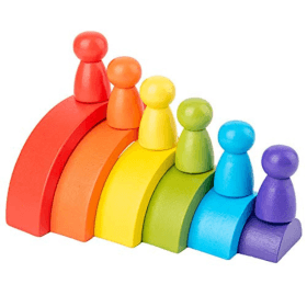 Rainbow stacker