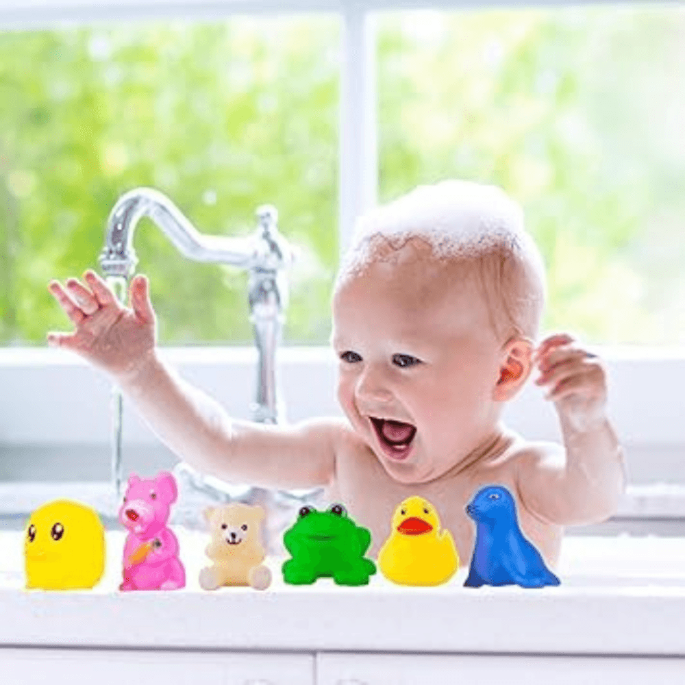 Squeezy Animal Toys with Whistle / Rubber Bath Toy - Image 7