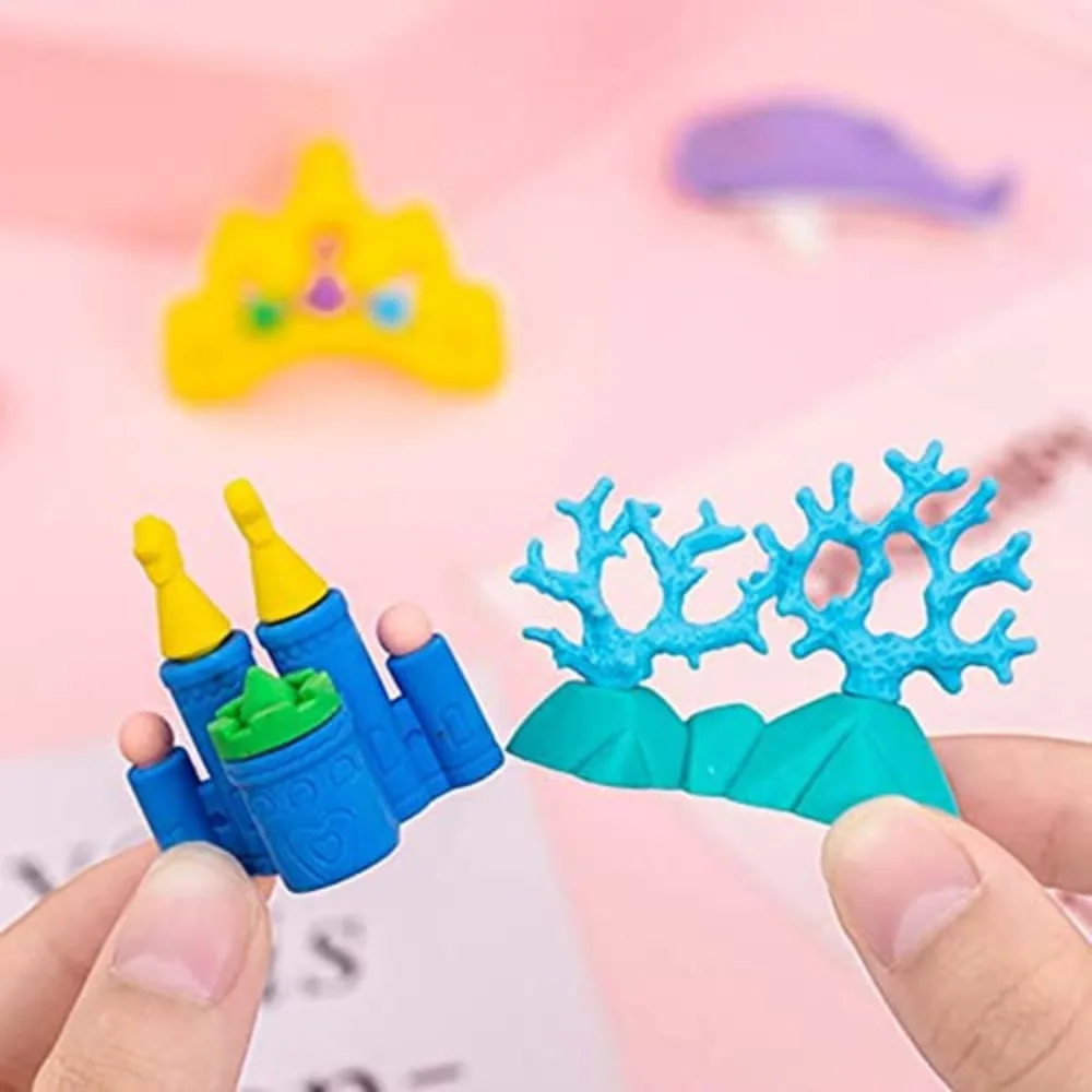 Eraser Set - Mermaid Theme - Image 4