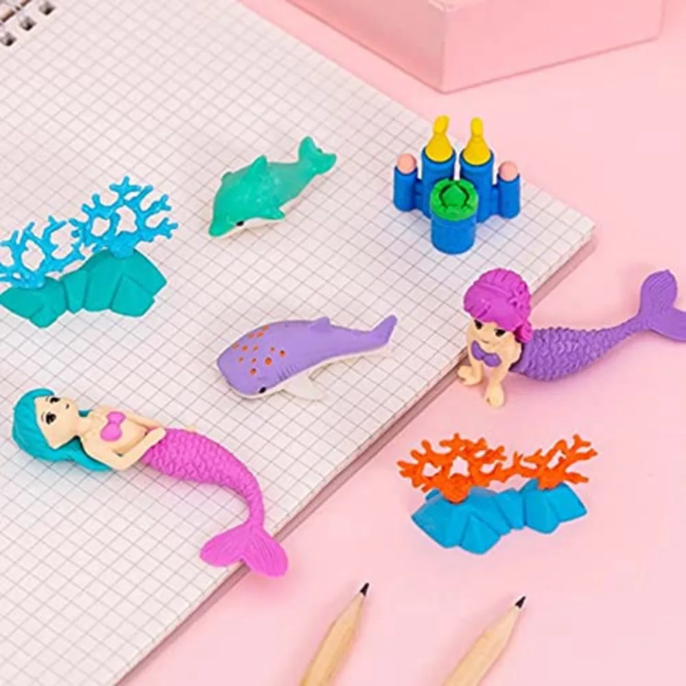 Eraser Set - Mermaid Theme - Image 5