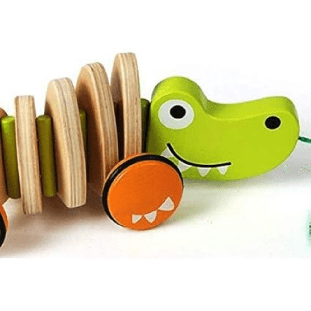 Walk along wiggly crocodile ( Pull Toy ) - Image 3