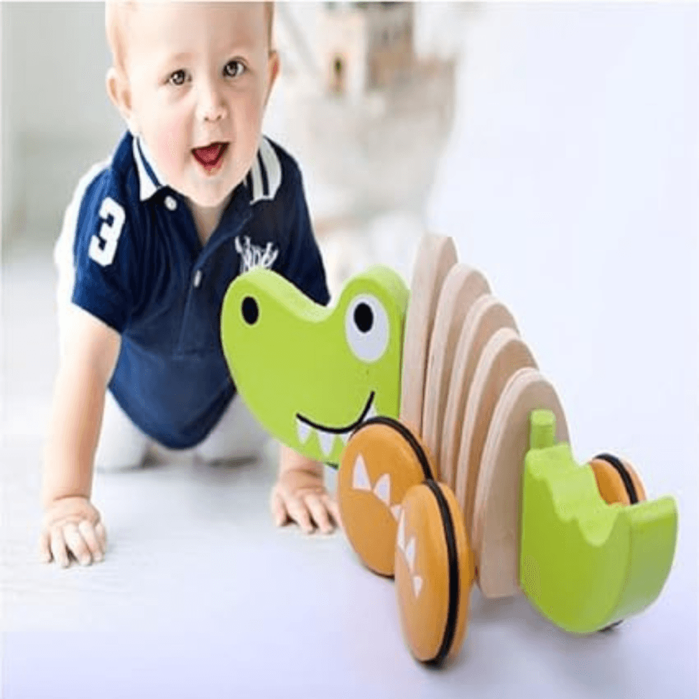 Walk along wiggly crocodile ( Pull Toy ) - Image 5
