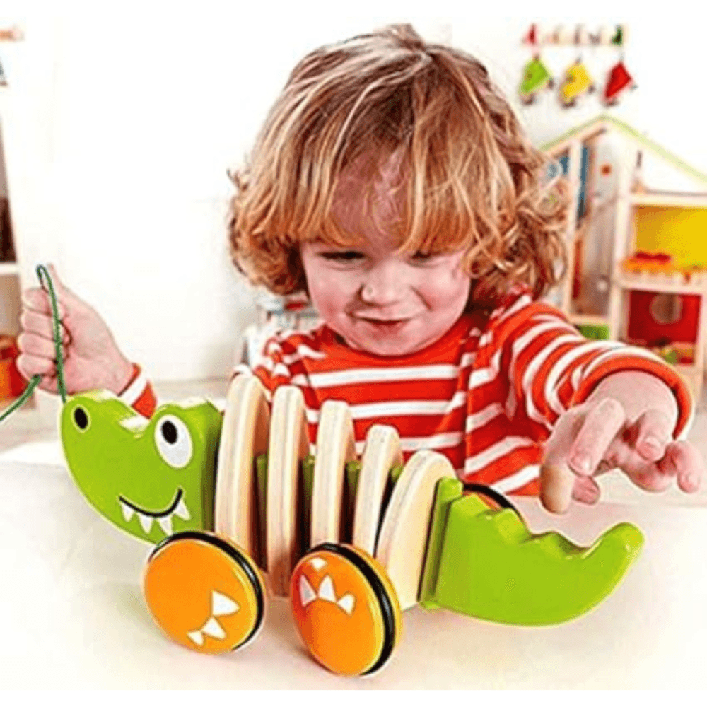 Walk along wiggly crocodile ( Pull Toy ) - Image 2