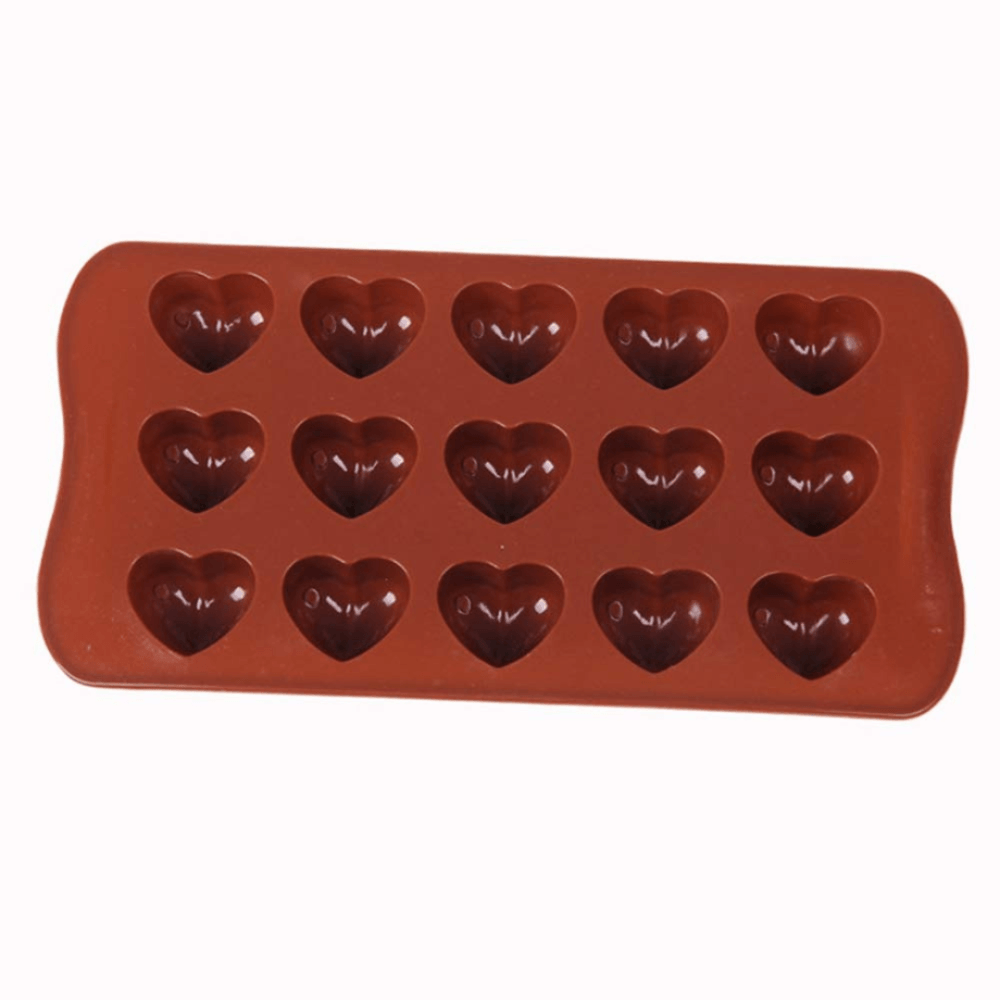 2 Chocolate Moulds - Heart & Flower - Image 3