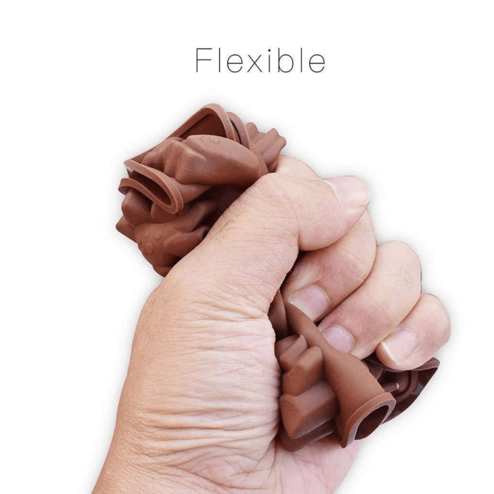 2 Chocolate Moulds - Heart & Flower - Image 4