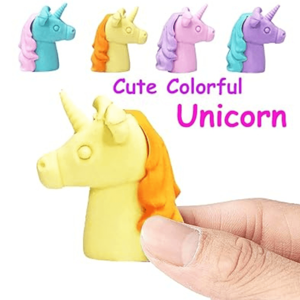 Unicorn pencil cap - Attractive Eraser - Image 3
