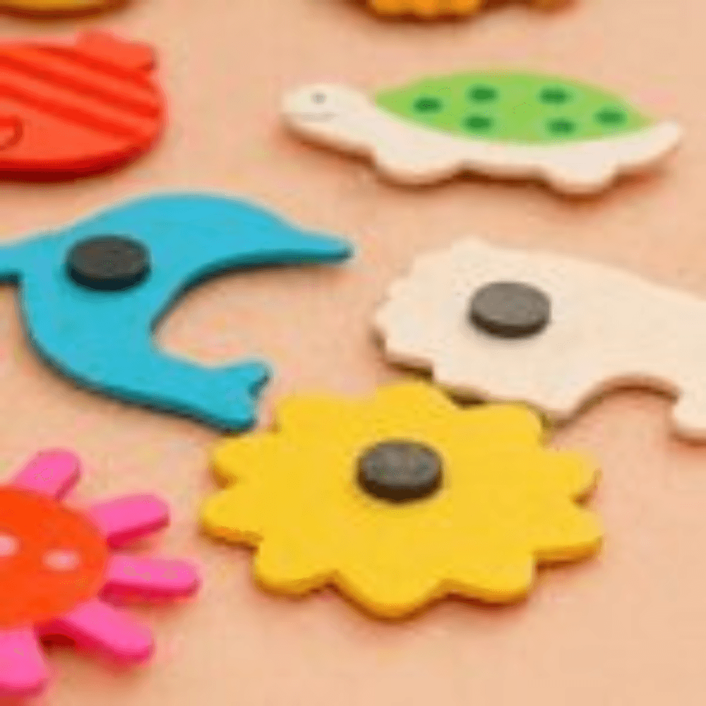 Colorful 48 Pcs Cartoon Magnets - Image 4