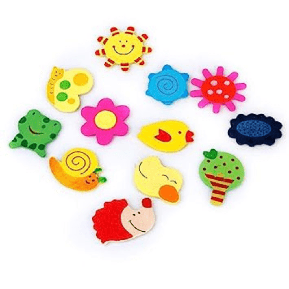 Colorful 48 Pcs Cartoon Magnets - Image 5