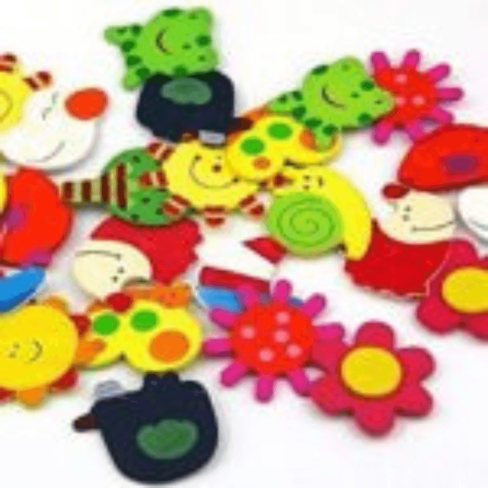 Colorful 48 Pcs Cartoon Magnets - Image 2