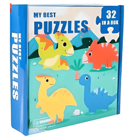 Useful Wooden Puzzles - 32 Pieces