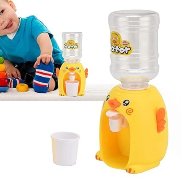 water dispenser toy with clay