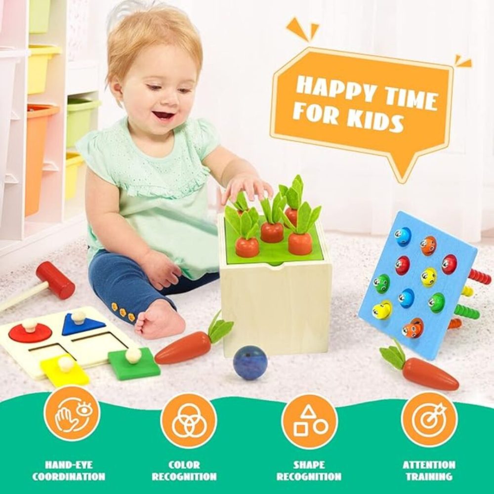 5 in 1 Wooden Toy - Image 6