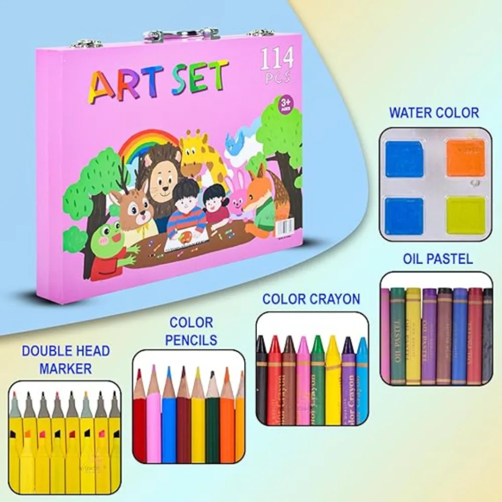 Best Art set -114 Pcs(Colouring Box / Set) - Image 3