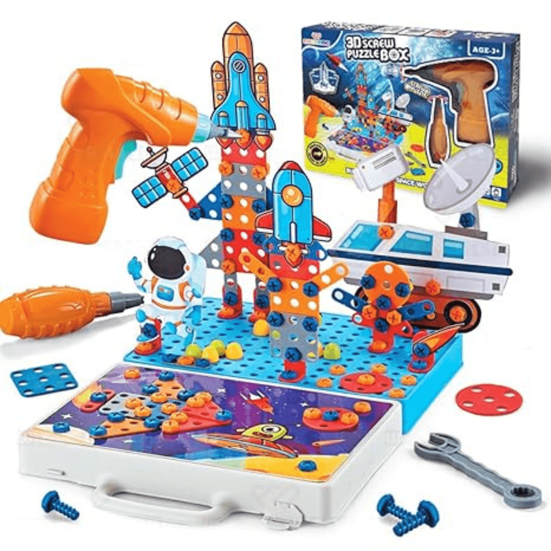 3D Screw Puzzle Suitcase - Monty Maestro