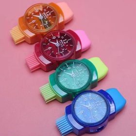 Watch Sharpner & Eraser (Random color)