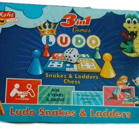 Ludo, Chess , Snake and Ladder( LSC 3 In 1)