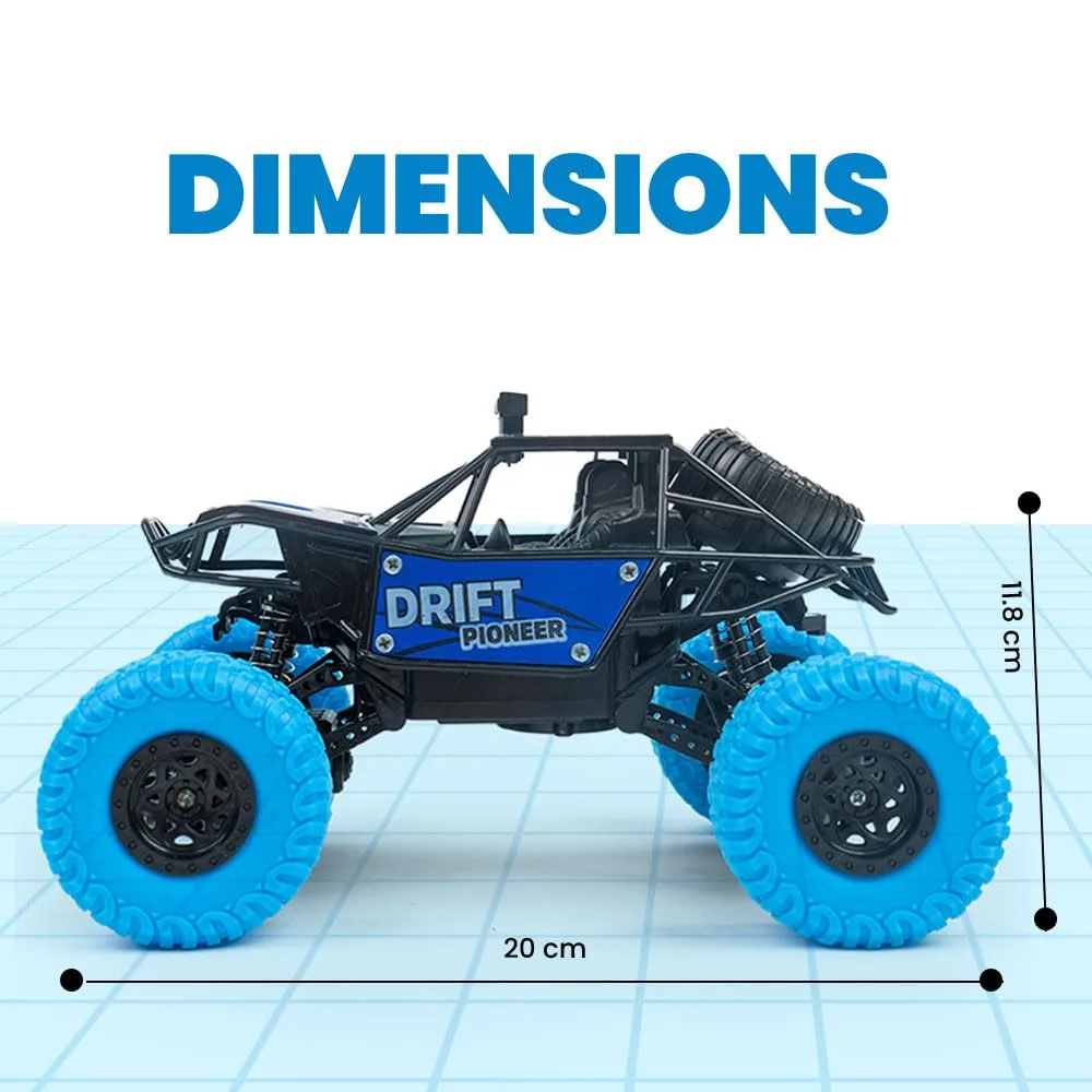Rechargeable Remote Control Rock Crawler Car with Smoke - Image 5