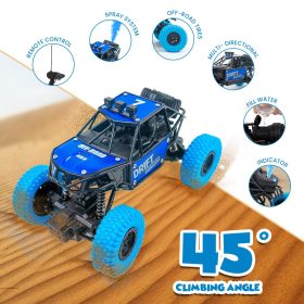 Rechargeable Remote Control Rock Crawler Car with Smoke